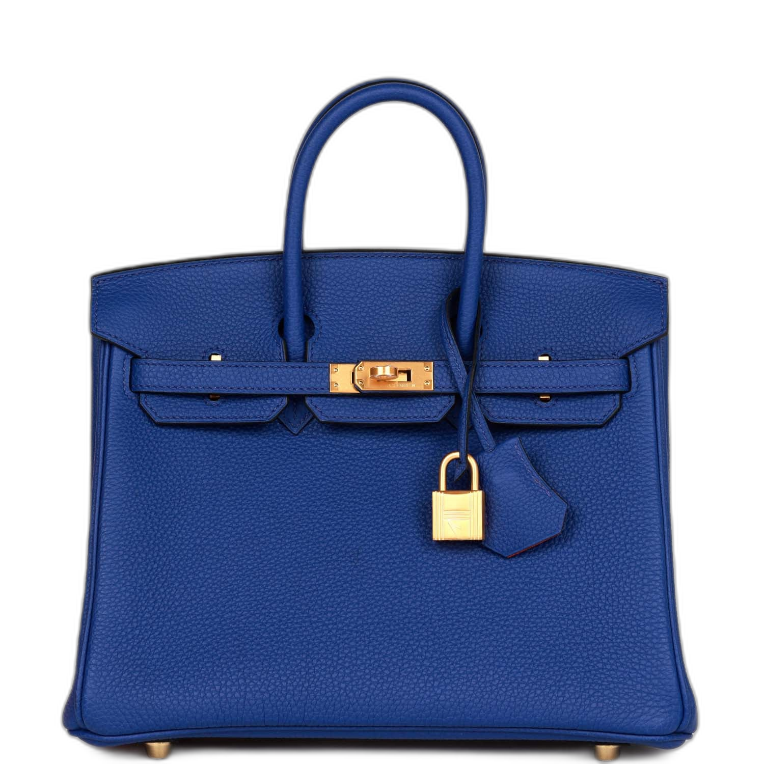 Hermès Birkin 25 Bleu Électrique Togo GHW